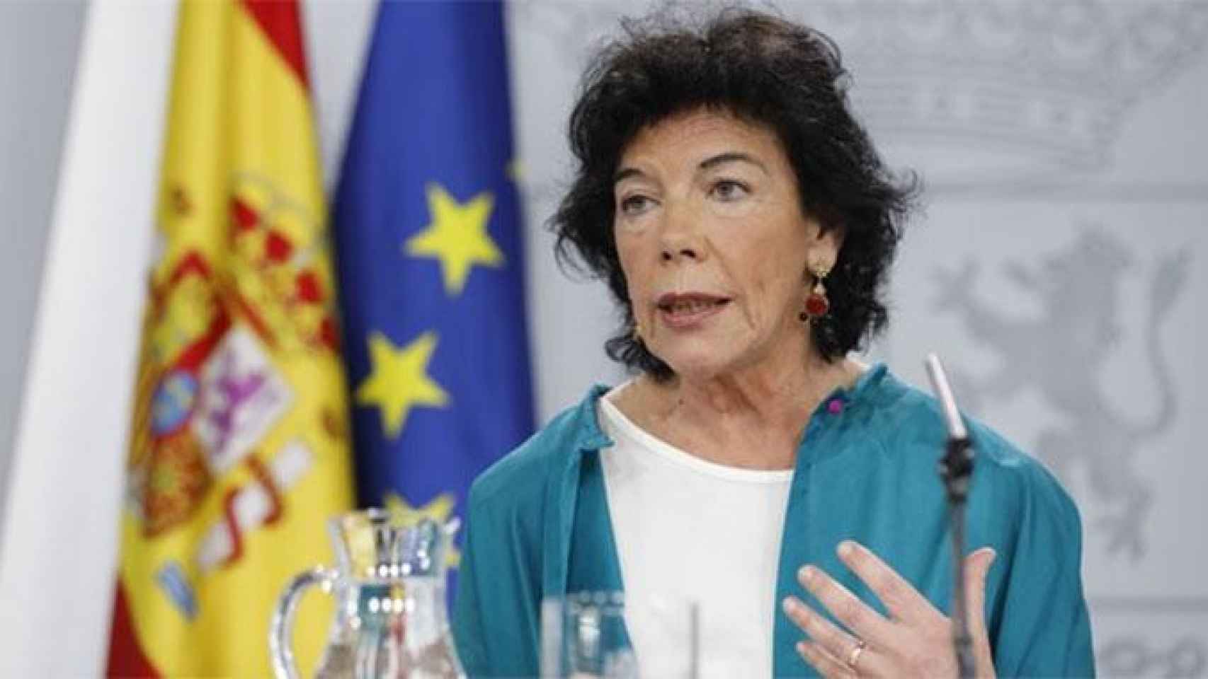 La portavoz del Gobierno, Isabel Celaá / EFE