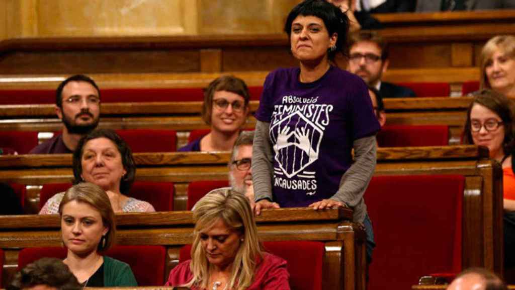 La diputada de la CUP en el Parlament, Anna Gabriel, foto de archivo / CG