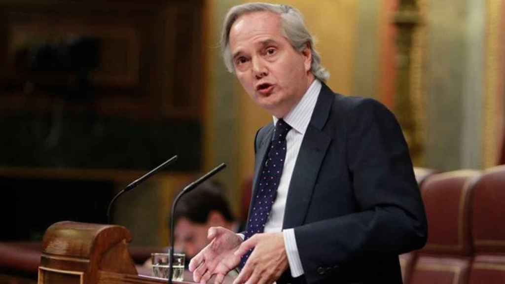 Pedro Gómez de la Serna durante una intervención en el Congreso de la anterior legislatura.