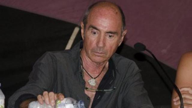 El cantautor Lluís Llach, en un acto de la ANC en Igualada, en 2014