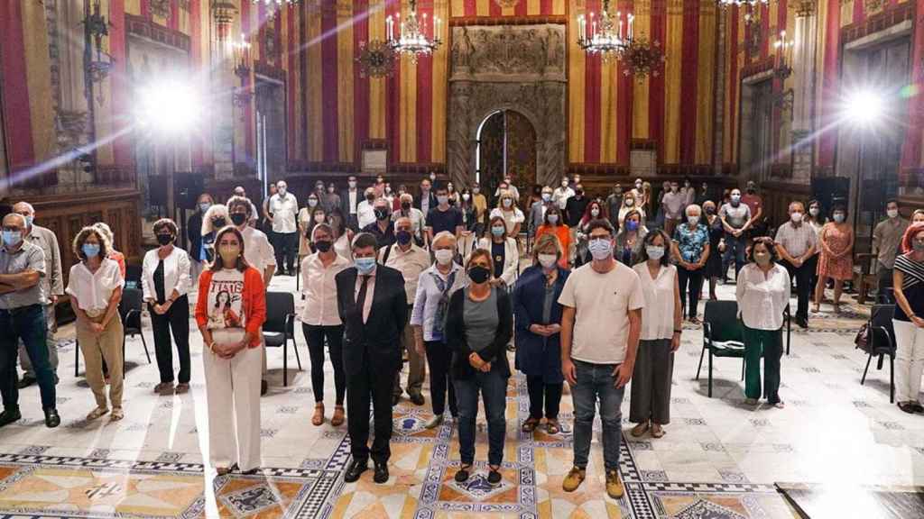 Acto de reconocimiento a las personas y organizaciones que trabajan para la prevención del suicido en Barcelona con motivo del Día Internacional por la Prevención del Suicidio / AYUNTAMIENTO DE BARCELONA