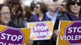 Manifestación contra la violencia / EFE