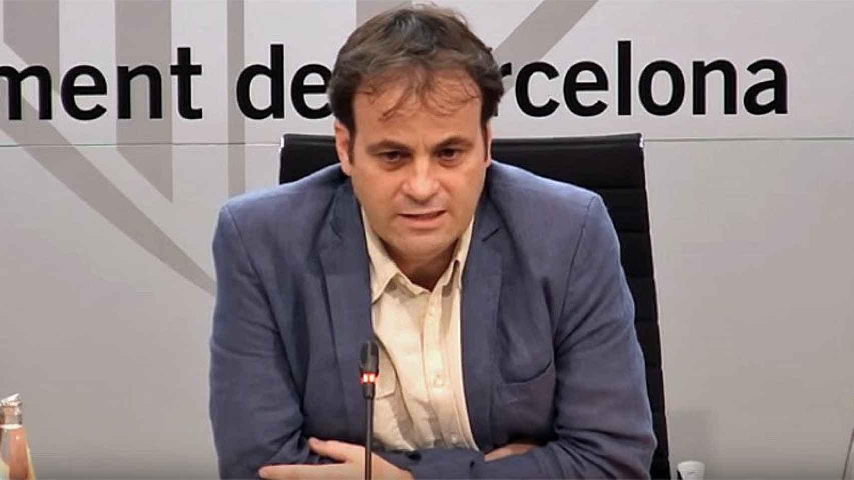 El tercer teniente de alcalde de Barcelona, Jaume Asens (Barcelona en Comú)