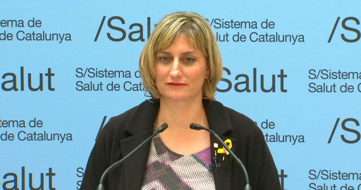 Alba Vergés (ERC), actual consejera catalana de Salud / CG