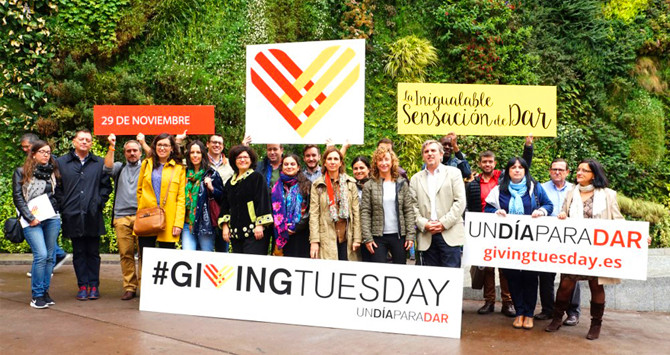 Colaboradores de la campaña #GivingTuesday