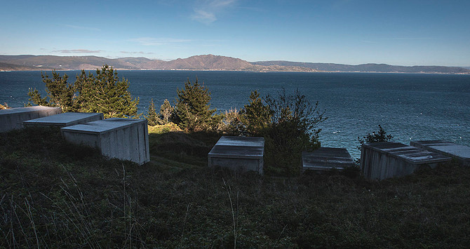 Cementerio del Fin del Mundo en el cabo de Finisterre