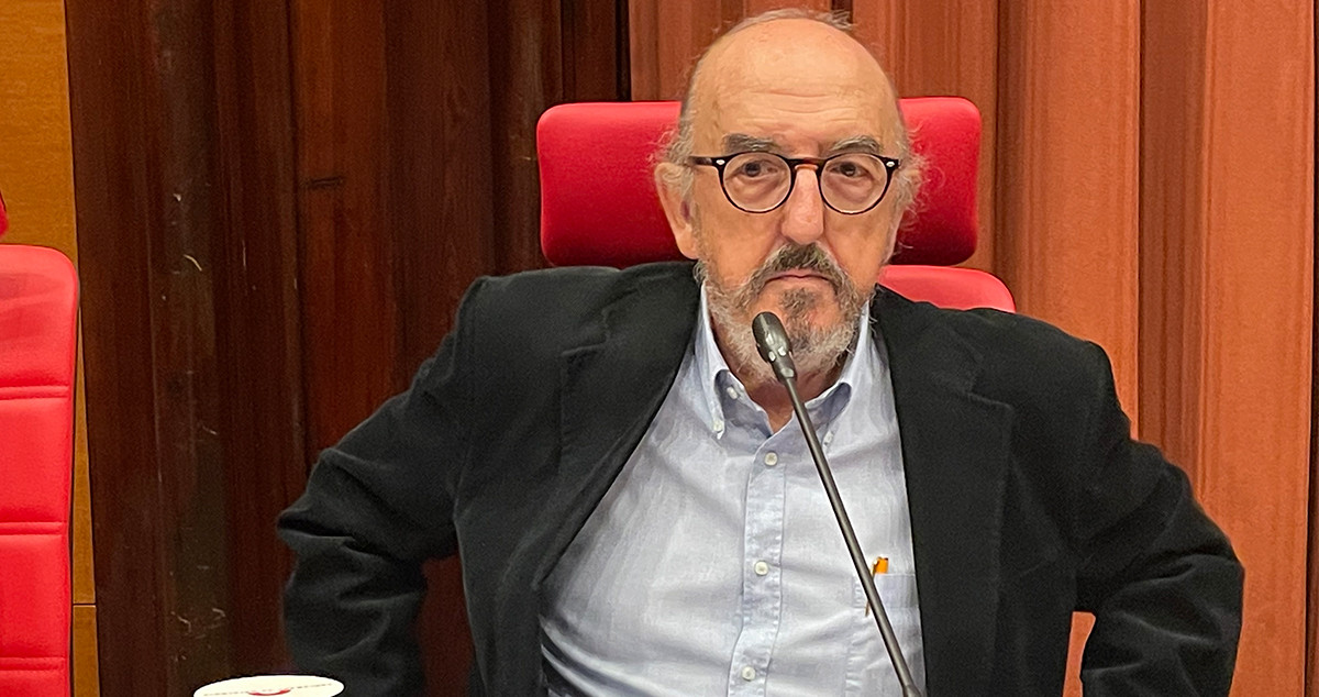 El socio fundador de Mediapro Jaume Roures en el Parlament / EUROPA PRESS