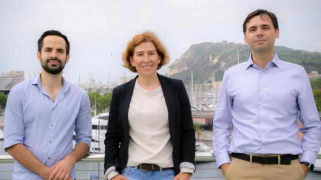 Equipo fundador de Vitaance: Christian Roches, Ana Zamora y Bernard Granados (de izquierda a derecha) / CEDIDA