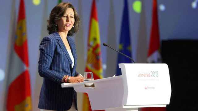 La presidenta de Banco Santander, Ana Botín, la compañía española que está en un lugar más alto de la lista de 500 empresas mundiales de 'Fortune' / EFE