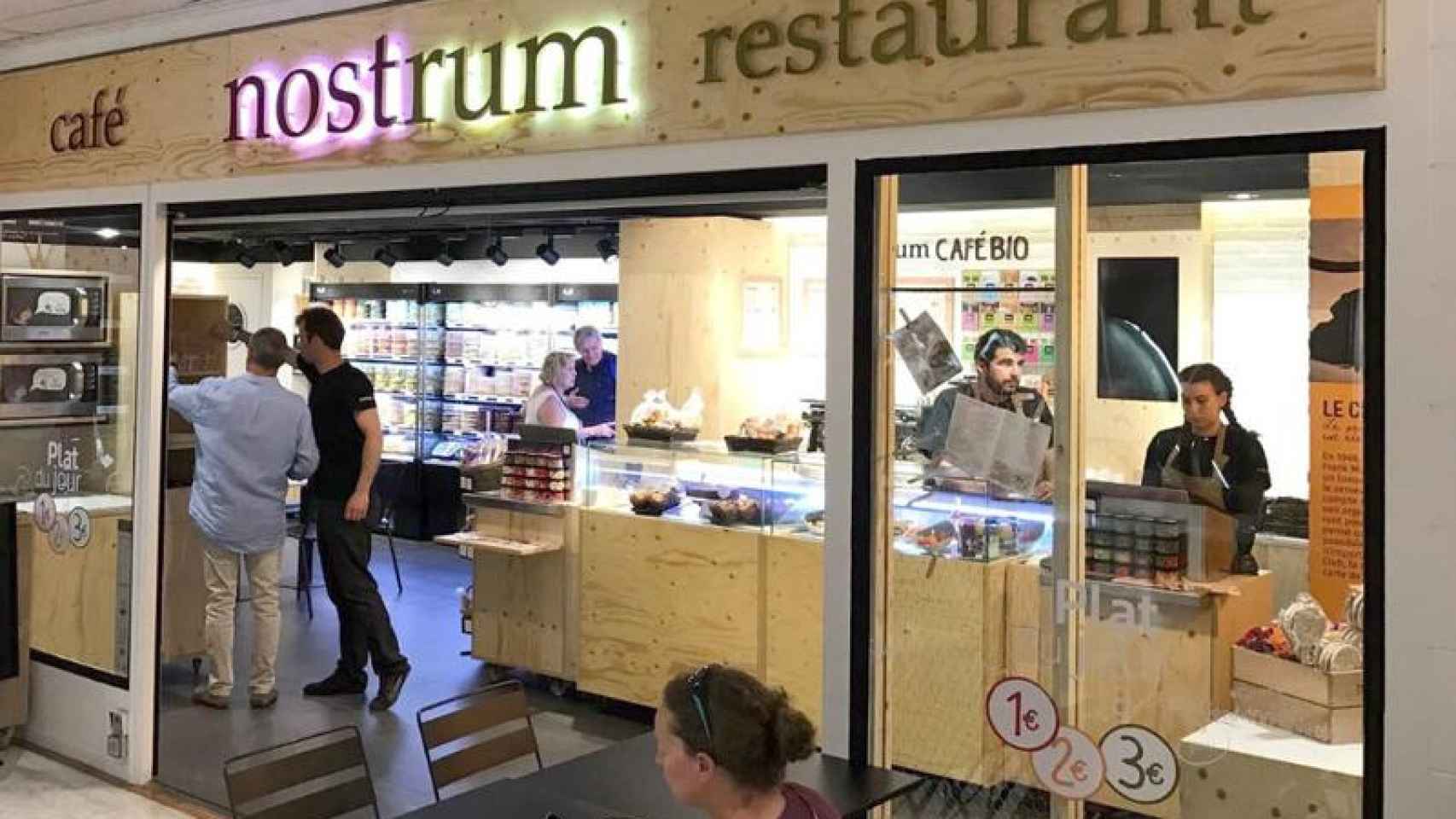 El exterior de un restaurante Nostrum/ CG