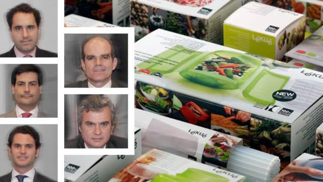 El equipo gestor de Espiga Capital. De arriba a abajo y de izquierda a derecha: Pablo Bilbao, Carlos Lomas y Lorenzo Thams; y los dos socios, Juan Carvajal y Carlos Prado