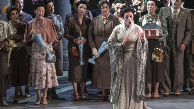 Ensayo general de la ópera 'Madama Butterfly', en Peralada / EFE