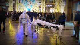 Jorge Galán, el enfermero que en su performance recreó el paseo de un muerto por Covid /REDES