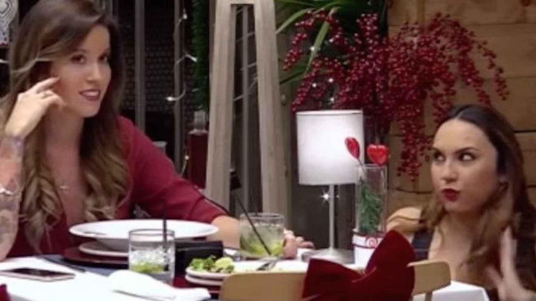 La cara que se le quedó a Almudena tras la confesión de Lidia en 'Fist Dates' / Cuatro