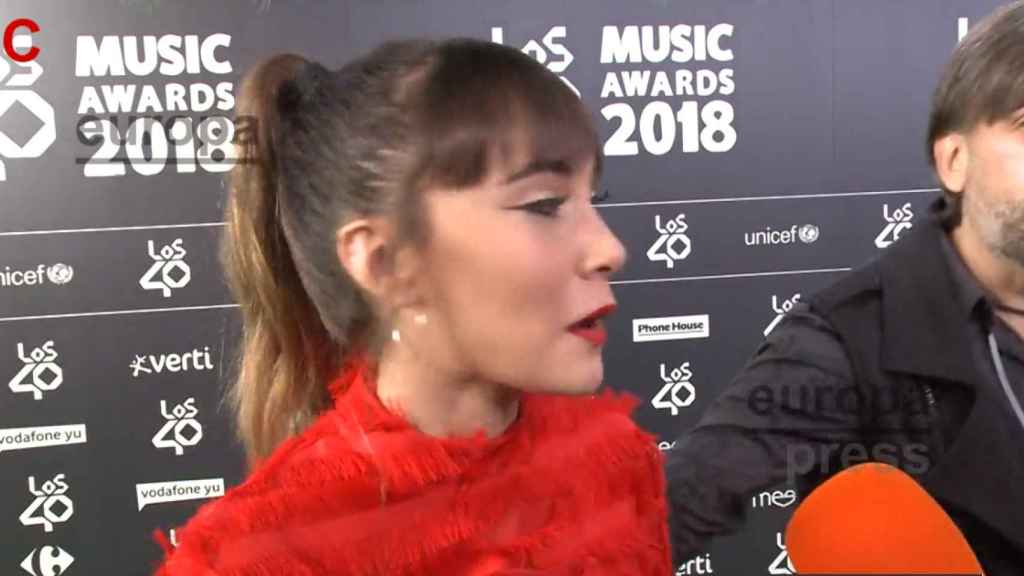 Aitana coincide con Cepeda y Miguel Bernardeu en el mismo evento en Madrid