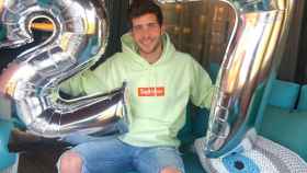 Sergi Roberto en el día de su 27 cumpleaños / INSTAGRAM