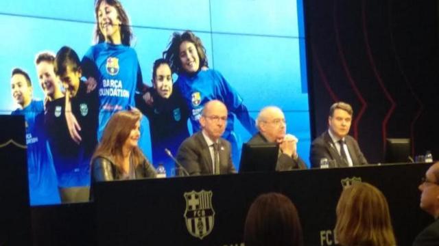 Acto de la Fundació Barça / FCB