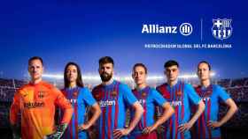 Anuncio de Allianz como patrocinador del Barça / FC Barcelona