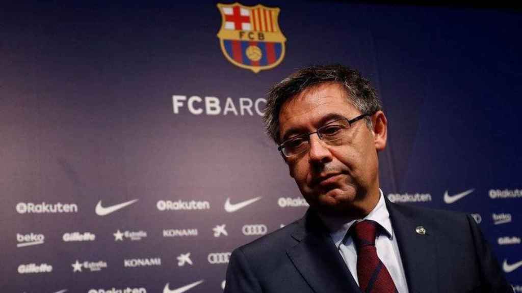 Bartomeu en un acto público del FC Barcelona / EFE