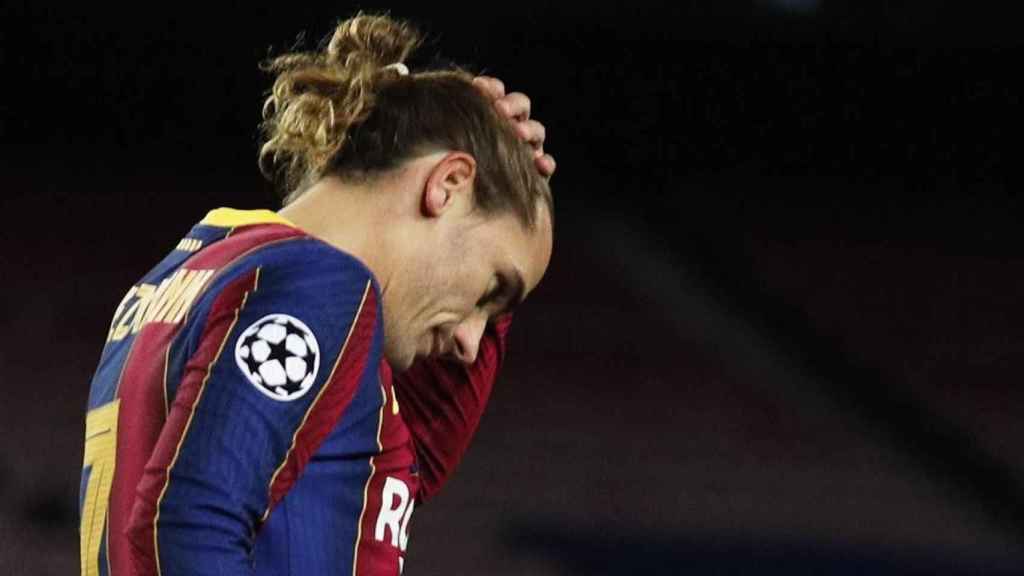 Antoine Griezmann en un partido con el Barça / EFE