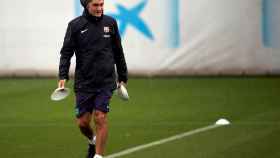 Una foto de Ernesto Valverde durante un entrenamiento / EFE