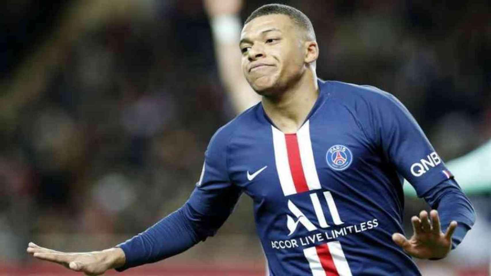 Mbapppé, celebrando un gol con el PSG | EFE