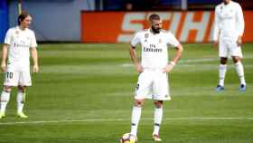 Benzema, Modric y Varane en Eibar / EFE