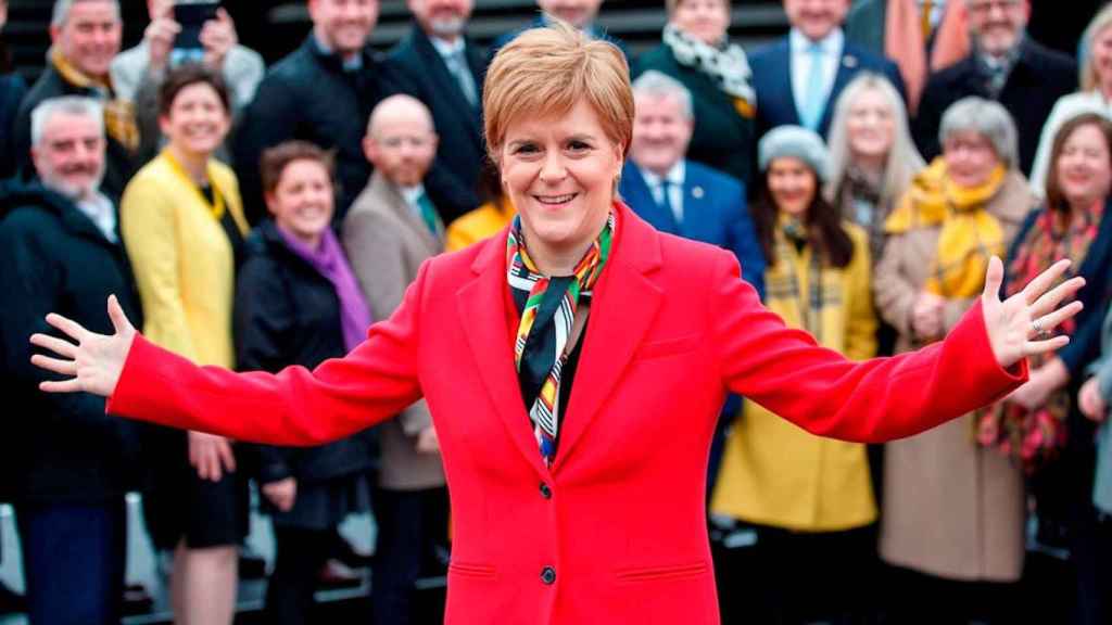 Nicola Sturgeon, primera ministra de Escocia, en una imagen de archivo / EFE