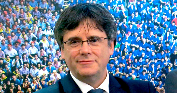 El expresidente de la Generalitat, Carles Puigdemont