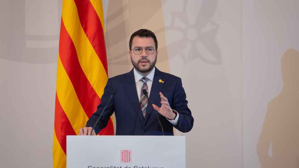 Pere Aragonès, presidente de la Generalitat de Cataluña / EP