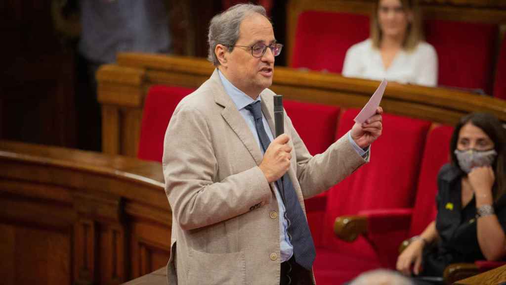 El presidente de la Generalitat, Quim Torra / EUROPA PRESS