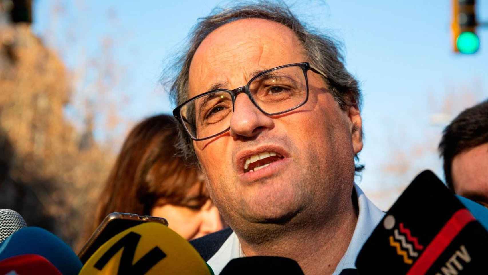 Quim Torra, presidente de la Generalitat, en una imagen de archivo / EUROPA PRESS