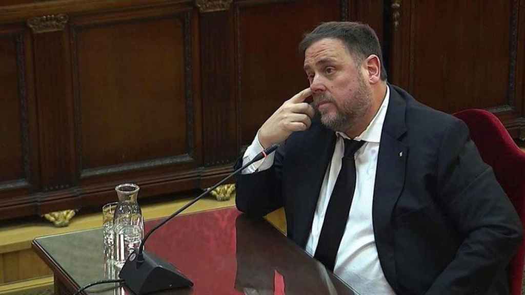 Oriol Junqueras en el Tribunal Supremo / EFE