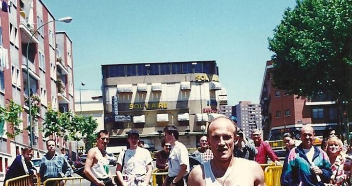 Murillo, el francotirador que quería matar a Pedro Sánchez, tras correr un maratón