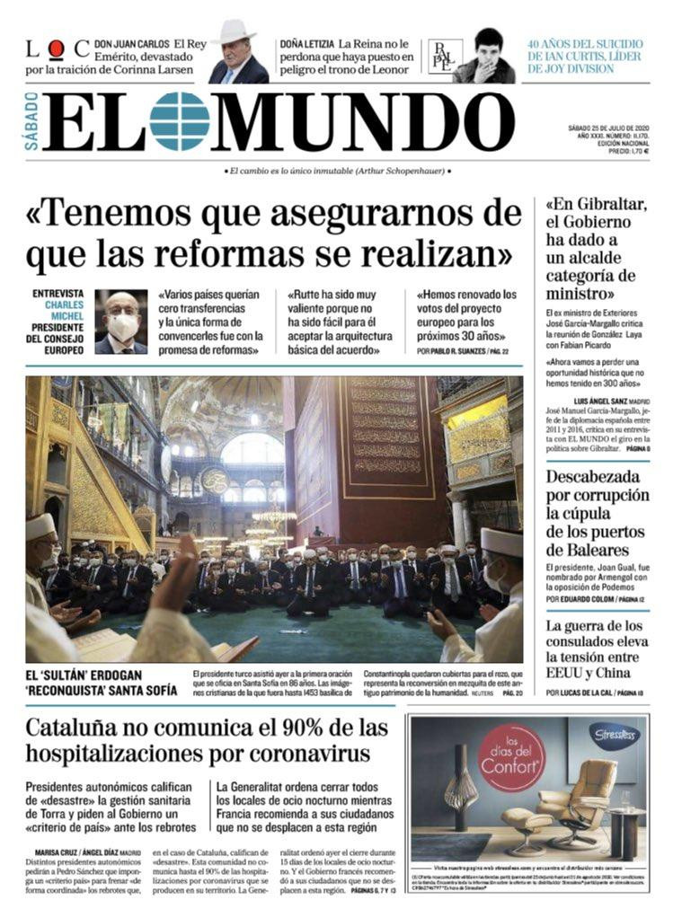 Portada El Mundo