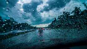 Lluvia en una carretera de Cataluña  / GENCAT