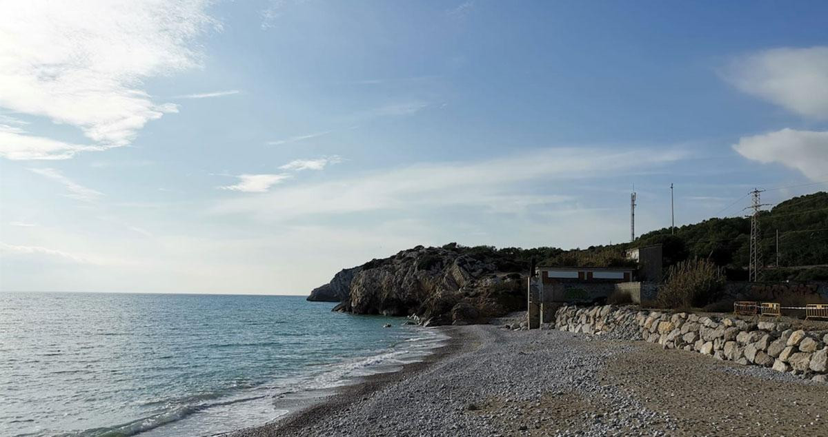 La playa de las Coves de Sitges es un espacio natural protegido / CG