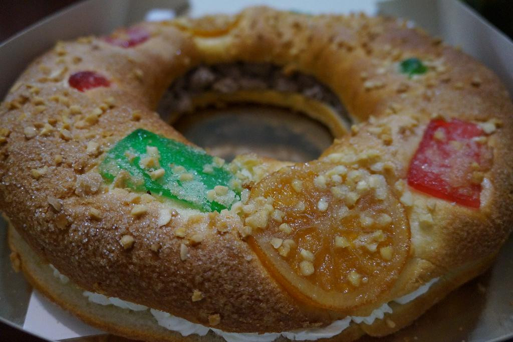 Roscón de Reyes relleno de nata / CREATIVE COMMONS