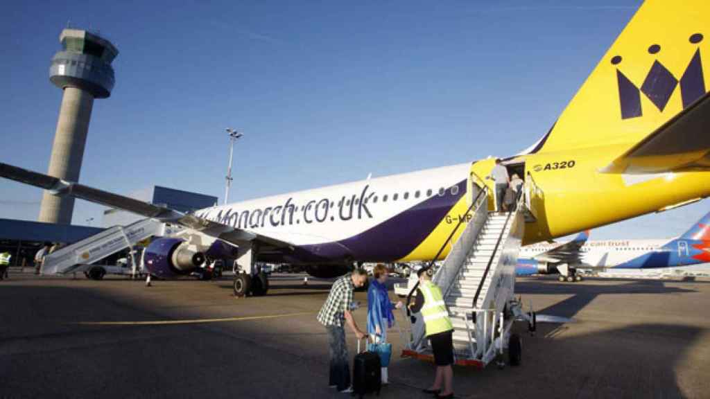 Imagen de un vuelo anterior de Monarch Airlines / CG