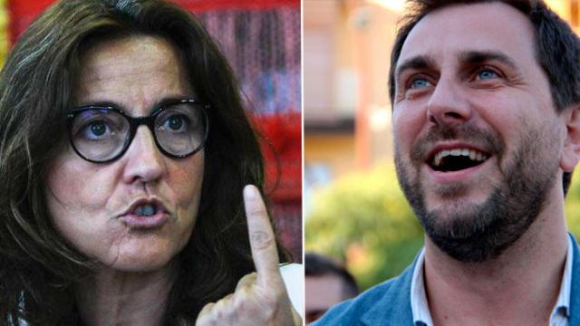 Mercè Conesa, alcaldesa de Sant Cugat, y Toni Comín, consejero de Salud / CG