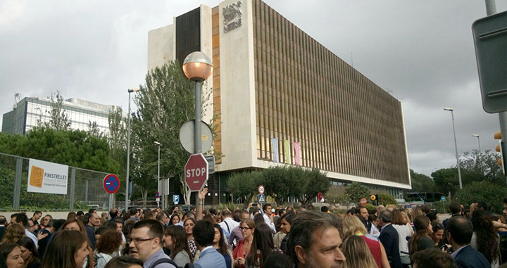 Los evacuados por el incendio de Nestlé