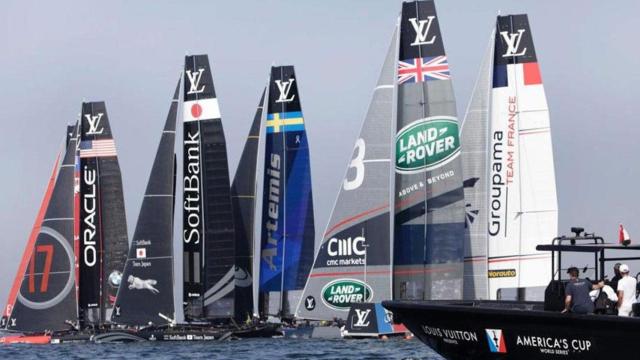 Imagen de barcos en una edición pasada de la Copa América de Vela / EFE