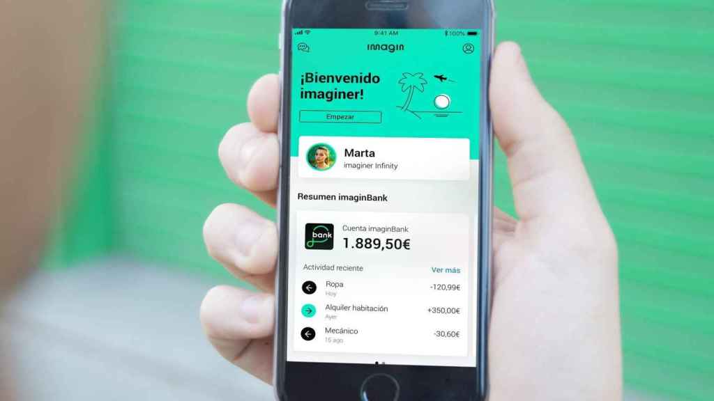 La nueva app de 'imagin', el futuro digital de Caixabank / CAIXABANK