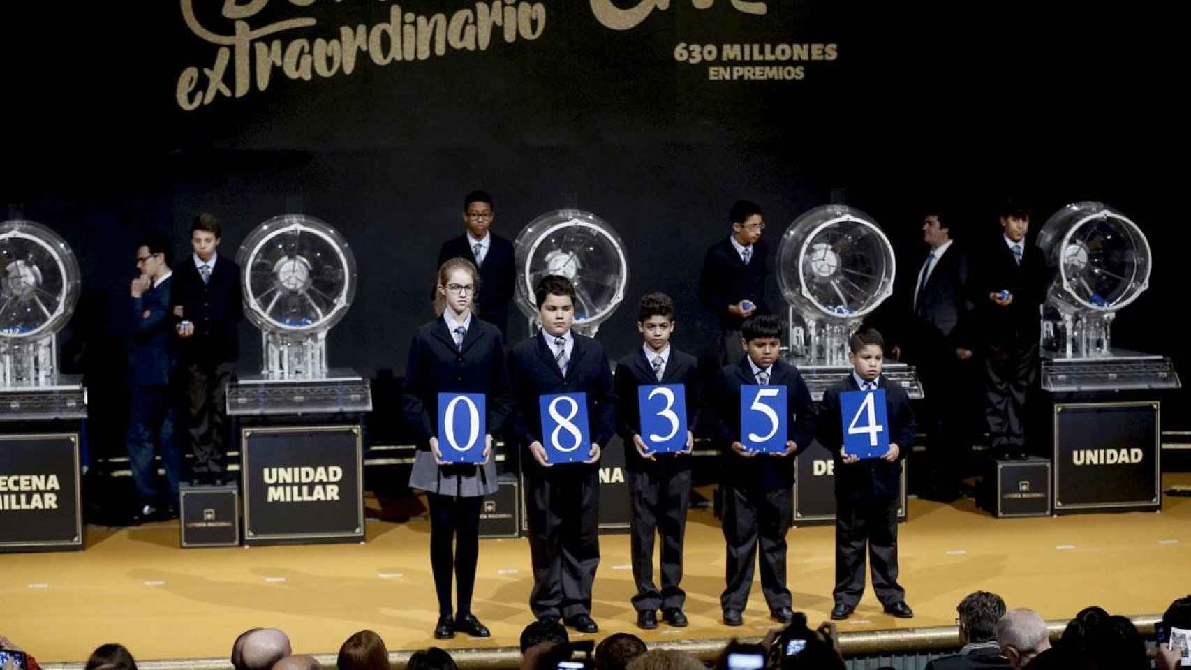 Sorteo de El Niño de 2019, una lotería que este año repartirá 700 millones y cuyos ganadores no deberán tributar tanto a Hacienda / EFE