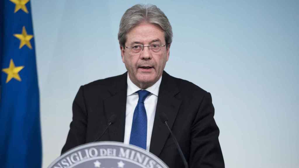 Paolo Gentiloni, primer ministro de Italiana, el lunes pasado / EFE