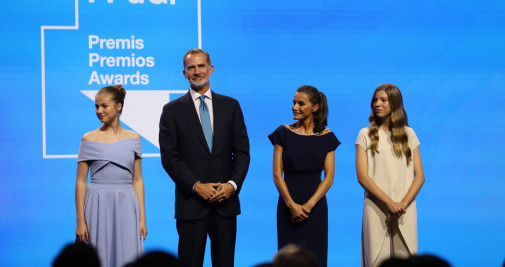 La Familia Real en la entrega de los premios Fundación Princesa de Girona 2022 / GALA ESPÍN - CG