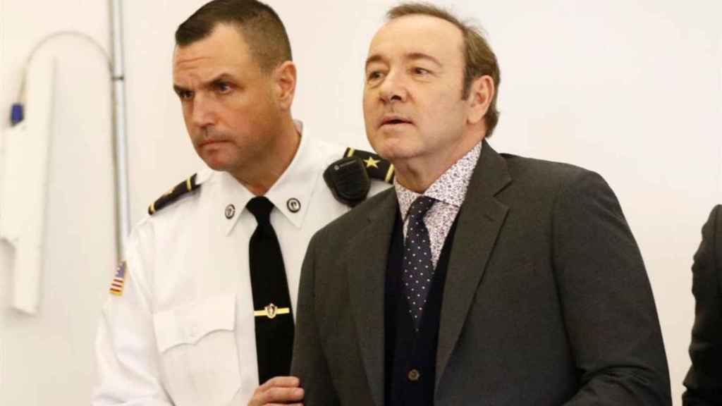 El actor Kevin Spacey en los juzgados EFE