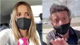 La reportera de 'Socialité' y el novio de Maite Galdeano / TELECINCO