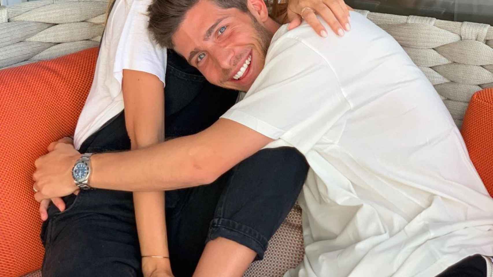 Sergi Roberto y Coral Simanovich serán papás / INSTAGRAM