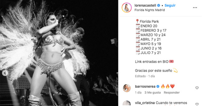 Lorena Castell presenta las nuevas fechas de Bingo para Señoras / INSTAGRAM